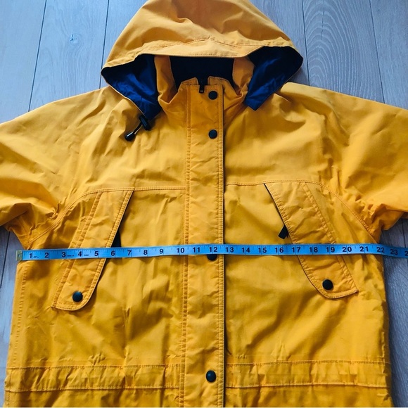 Vintage FAR WEST Europe Bond Gore-Tex Yellow Windbreaker Men’s Size M - Picture 3 of 16